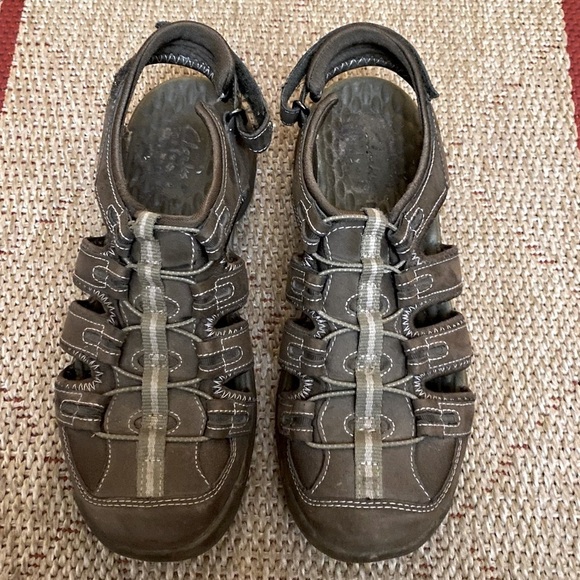 Clarks Sport Fisherman Strappy Hiking Sandals sz.10W - Picture 1 of 5